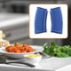 thumbnail image 5 of Cateissary 2 piezas de soporte para mango de olla, funda aislante, Protector antideslizante resistente al calor, Clip de silicona grueso para Herramientas y accesorios para hornear Azul Solo agujero, 5 of 6