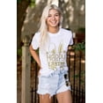 thumbnail image 3 of Cute Spring Happy Easter Bunny Ears Women's Graphic T Shirt Tees Brisco Brands S, 3 of 5