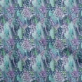 thumbnail image 1 of oneOone Cotton Poplin Twill Blue Fabric Abstract Brush Stroke& Dot Dress Material Fabric Print Fabric By The Yard 56 Inch Wide, 1 of 4