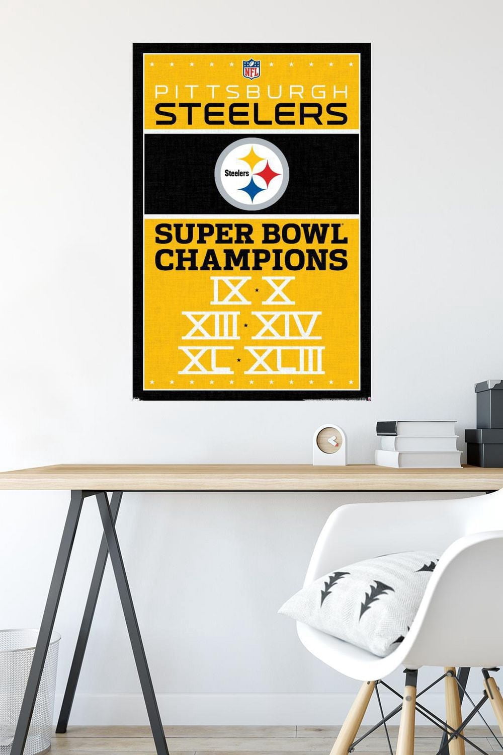NFL Pittsburgh Steelers - Champions 13 Wall Poster