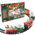 thumbnail image 3 of KYAIGUO Toddler Kids Christmas Train Set Electric Trains with Tracks Battery Powered Train Toys Learning Parent-Child Toys for Age 3+, 3 of 9