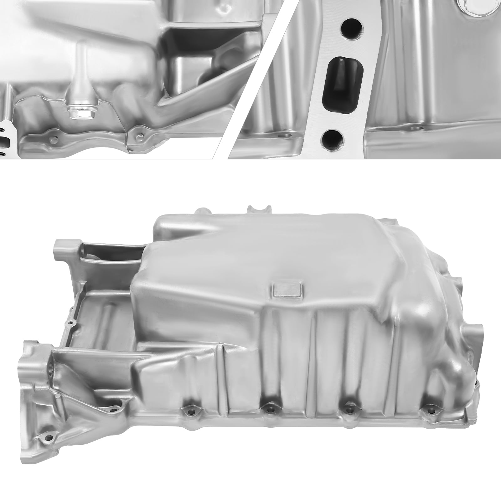 Wildnix Engine Oil Pan Gasket for 2007-2011 Honda CRV, OEM 11200REZA00, Aluminum, Direct Replacement, High Pressure Die-Casting