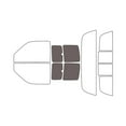 thumbnail image 2 of Avery Dennison NR Nano Ceramic IR Window Tint Kit Compatible with Dodge Ram 1994-2001 - Back Precut, 2 of 8