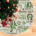 thumbnail image 5 of GZHJMY St Patrick's Day Tree Skirt Home Decoration Large Round Shamrocks Christmas Tree Skirt for Holiday Party Home Christmas Day Ornaments, 47.2", 5 of 6