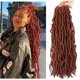 thumbnail image 1 of Hair Soft Locs de ganchillo, 20 cm, 8 paquetes, 350 números sintéticos, para mujer, 1 of 7