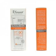 Skin Care Facial Sunscreen Cream Spf Max 90 Oil Free Radical Scavenger Anti Oxidant Uva/Uvb 40G