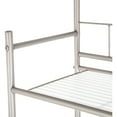 thumbnail image 6 of Mainstays 3-Shelf Bathroom Space Saver with Liner, Satin Nickel Finish, 6 of 8