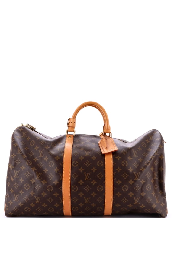 Pre-Owned Keepall Bag Monogram Canvas 55 By Rebag
