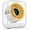 Yellow, variant on Wiher Table Fan Quiet, Rechargeable Desk Fan with Turbo Airflow, 100 Speeds, Digital Display, 90° Rotating, Small Battery Desktop Fans for Bedroom Home Office Travel, Purple