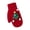 S-192 Red, variant on Holiday Cute Knit Gloves Warm For Adults
