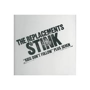The Replacements: Paul Westerberg (vocals, guitar); Bob Stinson (guitar); Tommy Stinson (bass); Chris Mars (drums). Recorded at Blackberry Way, Minneapolis, Minnesota on March 13, 1982. All tracks have been digitally remastered. Like the band's debut, SORRY MA, FORGOT TO TAKE OUT THE TRASH, this follow-up EP pays homage to punk rock by keeping things loud, sloppy, hard and relentlessly paced. Pile-driving rhythms by drummer Chris Mars and bassist Tommy Stinson, screaming leads from guitarist Bob Stinson and the shredded, breathless vocals of Paul Westerberg fuel these slices of white knuckle hardcore. The effect created is the sonic equivalent of a speeding car careening through a wall of burning televisions. The track titles say it all. "Kids Don't Follow," "Fuck School," "Goddamn Job," "Dope Smokin' Moron," and "Gimme Noise" should, in musical execution and thematic orientation, convince any listener beyond a shadow of a doubt of STINK's pure punk ethos. Like their similarly styled contemporaries Husker Du and Soul Asylum, the Replacements grew as musicians and songwriters, with a greater concern for melody, throughout the '80s; STINK is an ear-shaking testament to the band's no nonsense, hardcore roots.