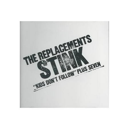 The Replacements: Paul Westerberg (vocals, guitar); Bob Stinson (guitar); Tommy Stinson (bass); Chris Mars (drums). Recorded at Blackberry Way, Minneapolis, Minnesota on March 13, 1982. All tracks have been digitally remastered. Like the band's debut, SORRY MA, FORGOT TO TAKE OUT THE TRASH, this follow-up EP pays homage to punk rock by keeping things loud, sloppy, hard and relentlessly paced. Pile-driving rhythms by drummer Chris Mars and bassist Tommy Stinson, screaming leads from guitarist Bob Stinson and the shredded, breathless vocals of Paul Westerberg fuel these slices of white knuckle hardcore. The effect created is the sonic equivalent of a speeding car careening through a wall of burning televisions. The track titles say it all. "Kids Don't Follow," "Fuck School," "Goddamn Job," "Dope Smokin' Moron," and "Gimme Noise" should, in musical execution and thematic orientation, convince any listener beyond a shadow of a doubt of STINK's pure punk ethos. Like their similarly styled contemporaries Husker Du and Soul Asylum, the Replacements grew as musicians and songwriters, with a greater concern for melody, throughout the '80s; STINK is an ear-shaking testament to the band's no nonsense, hardcore roots.
