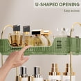 thumbnail image 4 of Organizador de baño akinbas para encimera de 3 niveles, color verde, 4 of 8