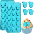 thumbnail image 2 of 2 count  Shower  Mold, (Right)    Mold, Cute    Mold For Cake Decoration Cupcake, Cookie (Not Suitable for  Decoration), 2 of 7
