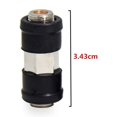 thumbnail image 5 of Outdoor Coaxial Cable Connector, 2 Pack RG6 Coax Coupler Barrel, F Female to Female Extension Connector 3GHz Weatherproof for Outdoor RG6 Cable, TV Cable, 5 of 5