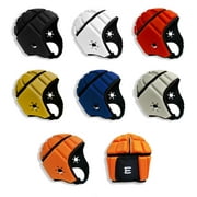 EliteTek Soft Padded Headgear -Universal Fit- 7v7 Soft Shell Rugby - Flag Football Helmet - Soccer Goalie & Epilepsy Protection