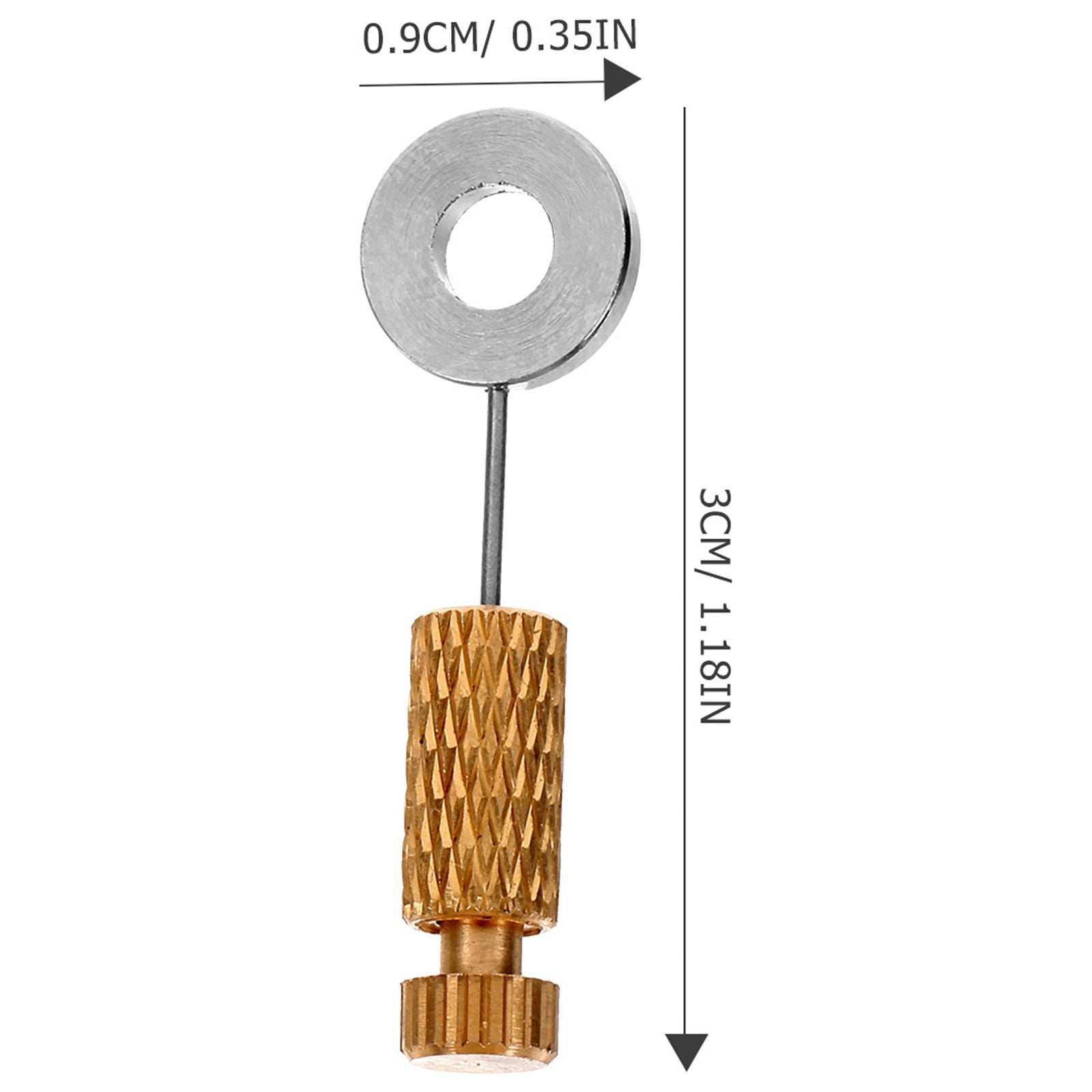 SEWCHICS Supplies Position Pin Multi 8Pcs 1.2X0.4X0.4In Stainless Steel