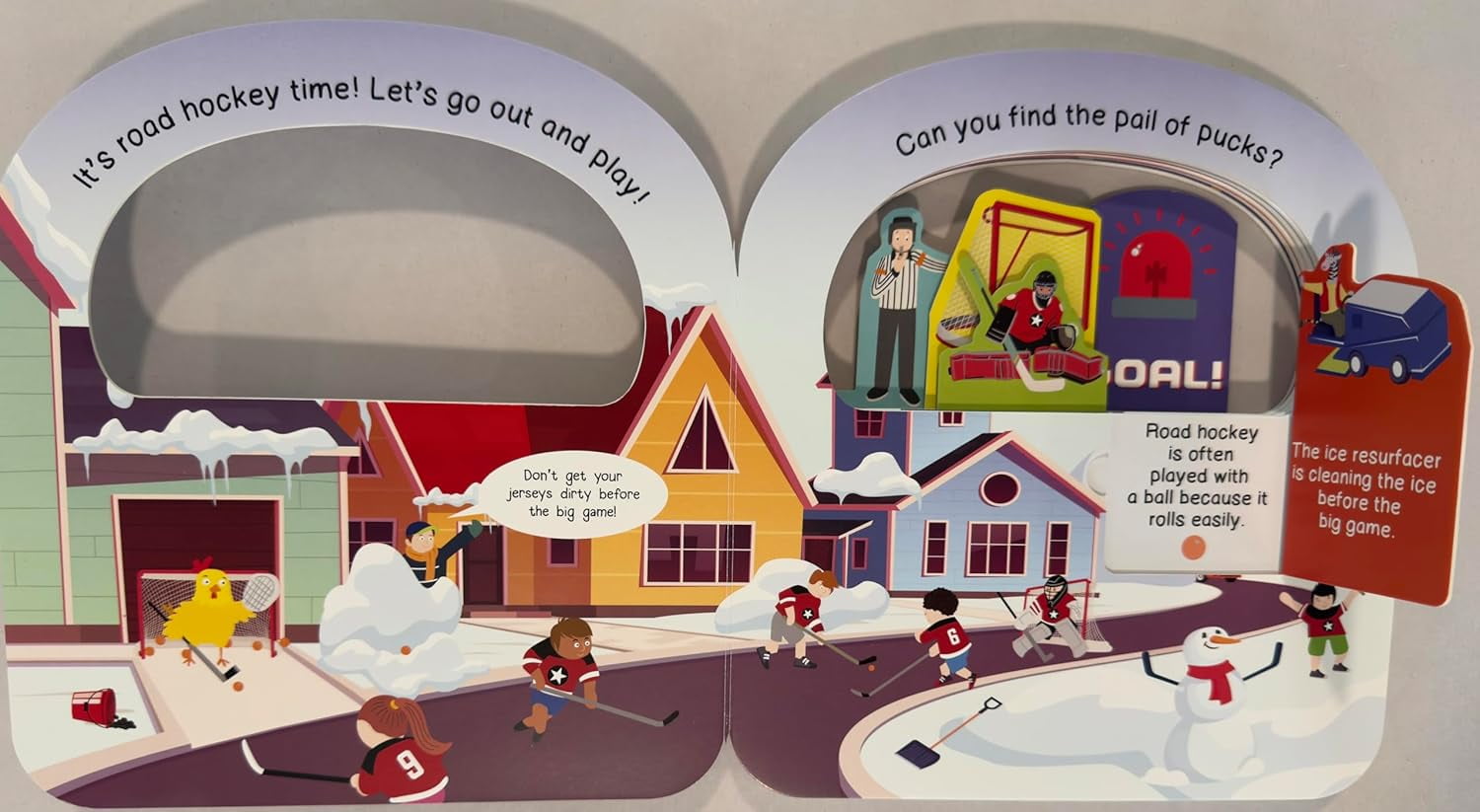 New and Trending: Look and Find Lift the Flap: I Love Hockey by Harry Caminelli