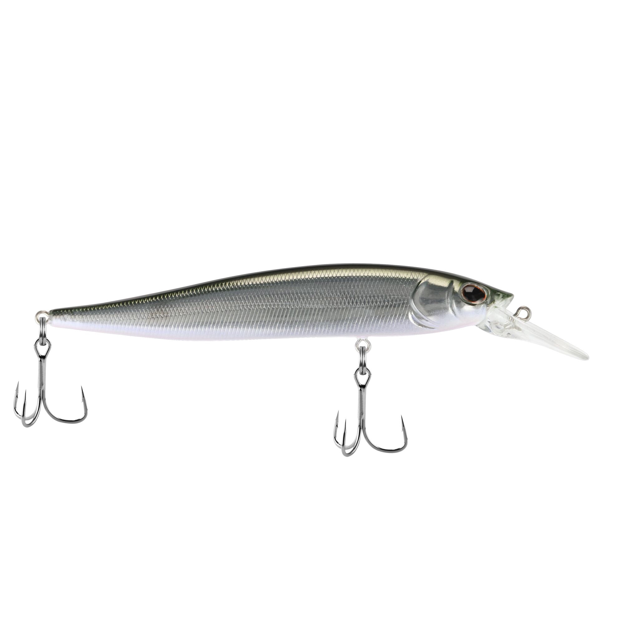 Berkley Stunna, 3 in, Jerkbaits, Silver Dolla (1 Count)
