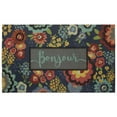 thumbnail image 1 of Mainstays Floral Bonjour Polyester Door Mat 18x30, 1 of 5