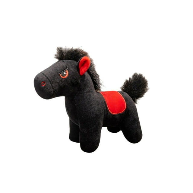 Peluche de caballo realista y suave para niños y adultos; compañero de peluche para la guardería y para regalar