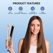 Flat Iron Hair Straightener, 1.75 Inch Negative ion Straightening for Straight hair