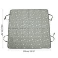 thumbnail image 4 of Unique Bargains 1 Pcs Durable Waterproof Car Seat Cover for Pet Bone Paw Pattern Gray, 4 of 6