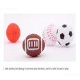 thumbnail image 5 of Dog Toys Squeak Sound Dog Ball Rubber Rubgby Football Basketball Interactive Toys For Dogs, 5 of 5