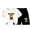White, variant on CAZOFW Toddler Boys 2 Piece Outfits,Cotton Animal Print Short Sleeve Top and Shorts Set,Size 4-5t