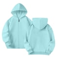 thumbnail image 4 of Angala 2 Piece Outfits For Girls Hooded Long Sleeve Sweatshirt With Wide Leg Pants Set Girls Autumn Daily Wear Clothes, 4 of 7