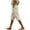 Beige, variant on Hontri Flowy Shorts for Women Womens Casual Solid Side Pockets Pants Shorts Elastic Waist Pockets Daily Mid Long Lace Shorts Beach Shorts for Women
