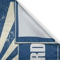thumbnail image 3 of Ambesonne Wording Kitchen Curtains, Pointing Finger, 55"x39", Pale Blue Dark Blue, 3 of 3