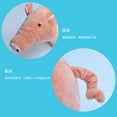 thumbnail image 4 of 15.4-Inch Pink Giraffe Plush Toy - Jumbo Soft Stuffed Animal, Huggable Large Doll for Kids, Cute Nursery Decor & Birthday Christmas Gift for Boys Girls Pink, 4 of 9