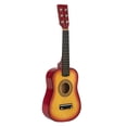 thumbnail image 3 of Guitarra infantil, regalo de cumpleaños premium. para practicar. Compacta y portátil. Sonido claro y práctico para niños niñas. Instrumento musical. Color del sol, 3 of 8