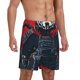 thumbnail image 2 of Fotbe Red Black Eastern Panda Warrior Pantalones Cortos de Pijama para Hombre, Ropa de Dormir, Pantalones de Pijama Cortos para Hombre-X-Large, 2 of 6