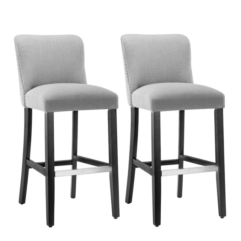 Counter height fabric bar stools hot sale