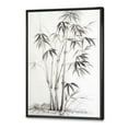 thumbnail image 3 of Designart 'Vintage Black and White Bamboo II' Traditional Framed Canvas Wall Art Print, 3 of 5
