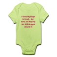thumbnail image 1 of CafePress - Nana & Pop Pop Wrapped Around Infant Bodysuit - Baby Light Bodysuit, 1 of 1