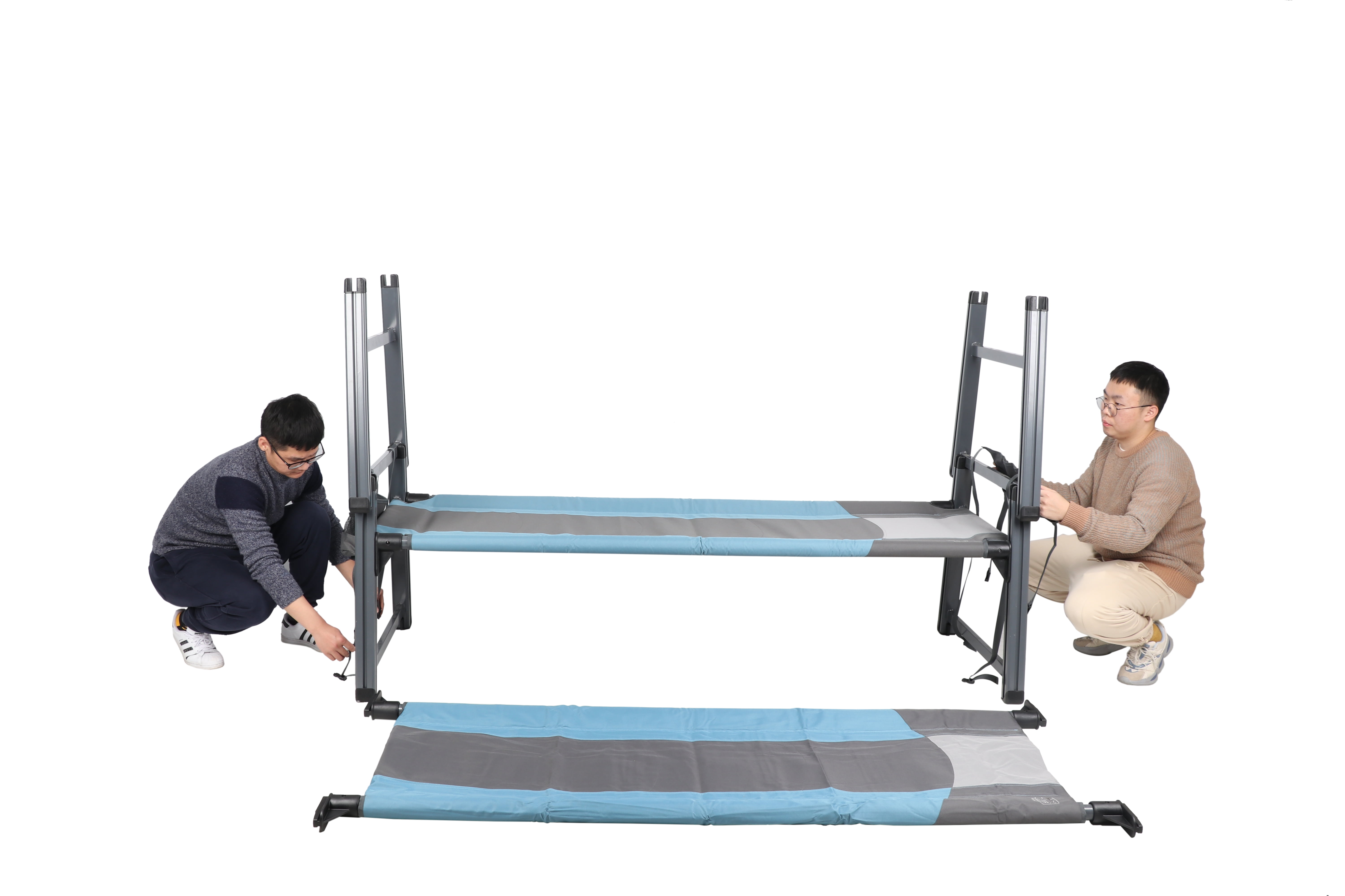 Timber Ridge Stacking Cot, Blue, Adult, X X atelieryuwa.ciao.jp