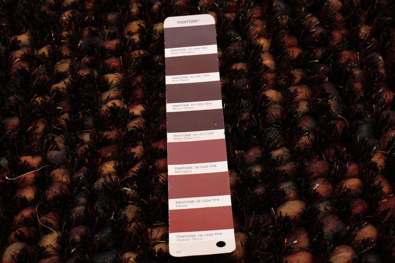 ECARPETGALLERY Sienna Dark Brown Rug 5'4" x 7'6"