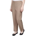 thumbnail image 3 of Alfred Dunner Womens Plus-Size Herringbone Average Length Pant, 3 of 6