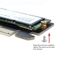 thumbnail image 4 of Tarjeta de ExpansióN M.2 NVMe SSD una PCIe 3.0 X16 / X8 X4 Soporte Adaptadora Escritorio 2230 2242 2260 2280 Tamaño, 4 of 7