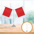 thumbnail image 1 of AURARMLET 1Pcs Small Flag Pole for Indoor Use on Desktops with Metal Plating, 1 of 8