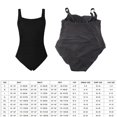 thumbnail image 2 of Trajes de baño de una pieza para mujer Trajes de baño fruncidos sin mangas Trajes de baño vintage, 2 of 8