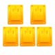 thumbnail image 4 of Paquete de 5 soportes de herramientas de batería amarillas Soporte de montaje para herramientas eléctricas de batería de litio Soporte para colgar herramientas eléctricas de batería de litio para, 4 of 9