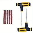 thumbnail image 1 of PENGX Tubeless Tire Repair Kit with 1 Set Car/Motorcycle/Bike Puncture Plug Tools & Studding Set, 1 of 7