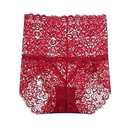 

ZMHEGW 12 Packs Womens Underwear High Waist Low Waist Mesh Briefs Solid Color Cotton Crotch Panties