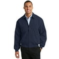 thumbnail image 1 of Port Authority ®  Casual Microfiber Jacket. J730 Xl Bright Navy/ Pewter, 1 of 3