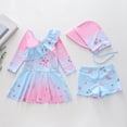 thumbnail image 2 of Girls Rash Guard Swimwear Swimsuit Bathing Suits UPF 50+ Sun Protection, 2 of 4