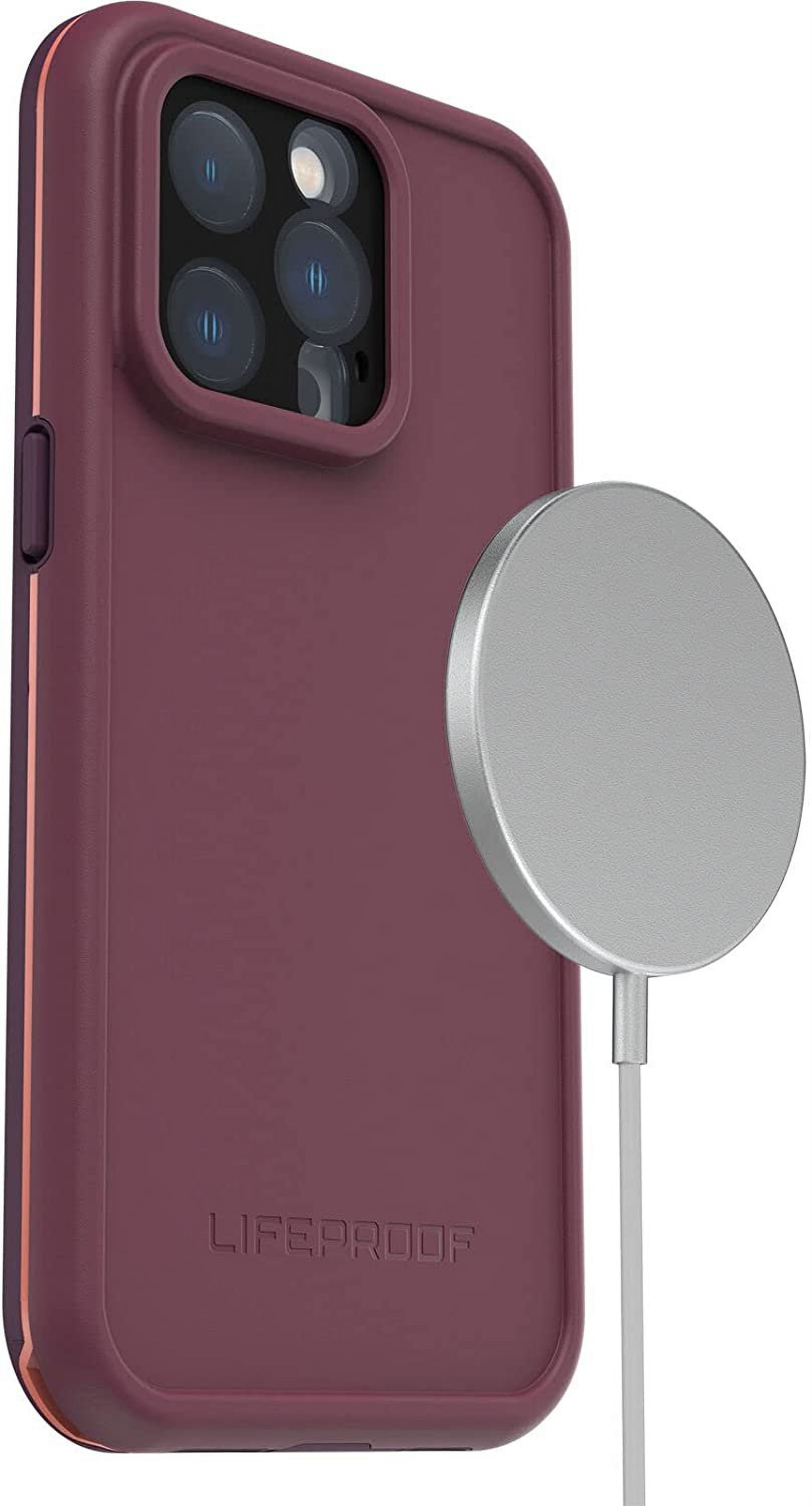 LifeProof FR Series Waterproof Case with Magsafe for iPhone 13 Pro Only - with Cleaning Cloth - Non-Retail Packaging - Resourceful Purple